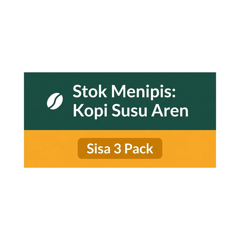 Peringatan Stok